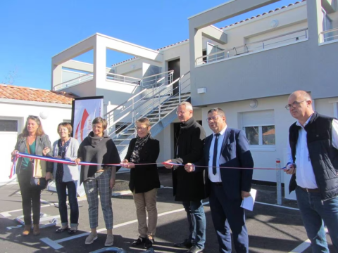 Seize nouveaux logements inaugurés à La Garnache